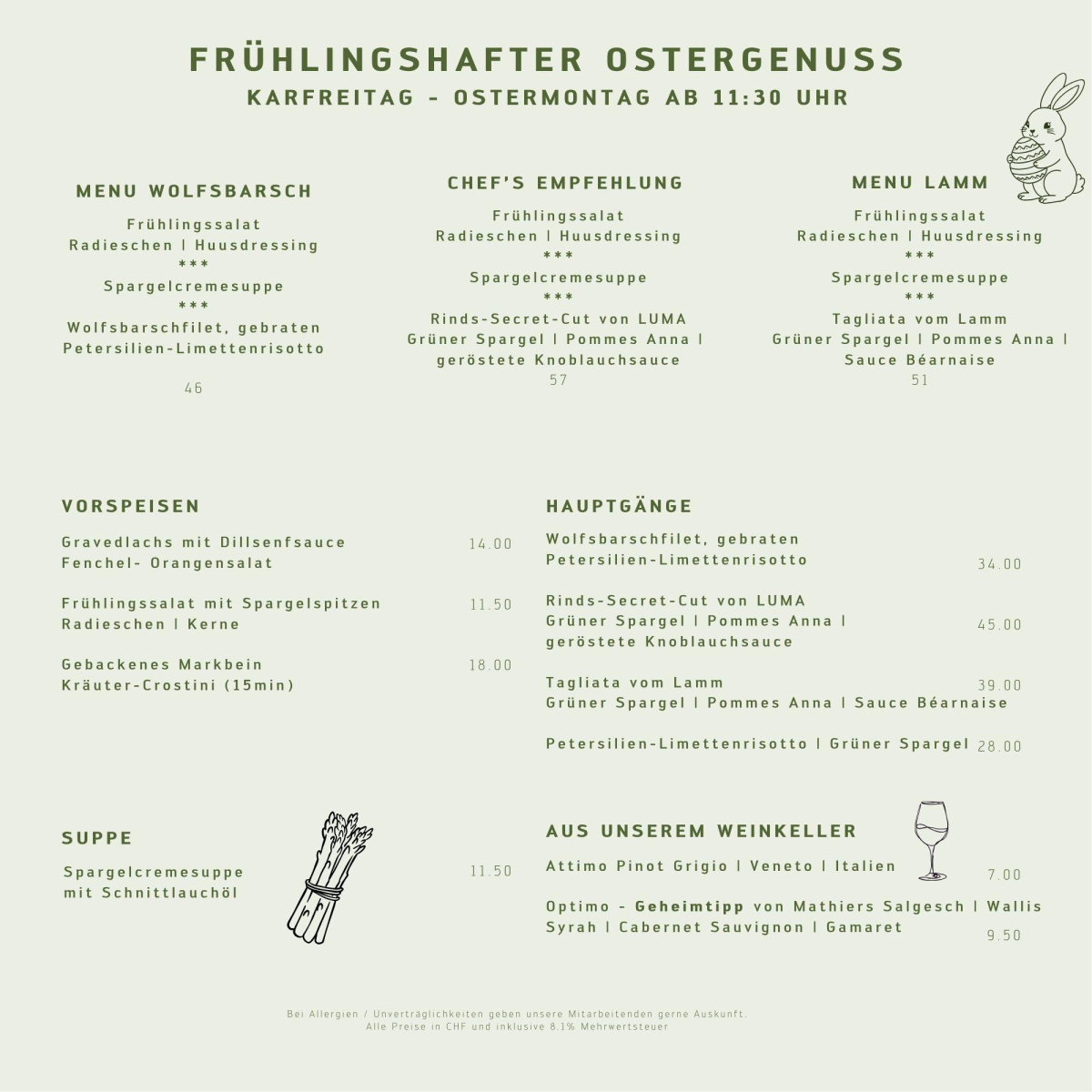 Frühlingshafter Ostergenuss